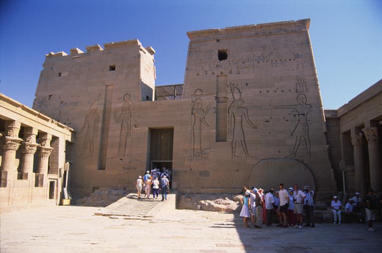 Court of the Temple of Isis - Philae - image