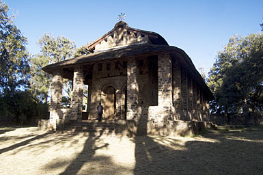 The Debre Birhan Selassie Church, Gondar