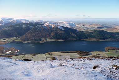 Bassenthwaite Lake from Longside Edge