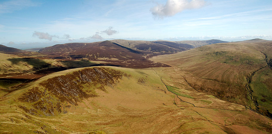 Northern Fells from Lonscale Fell