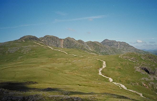 Crinkle Crags from Cold Pike