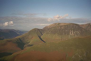 The Grasmoor Massif from Robinson