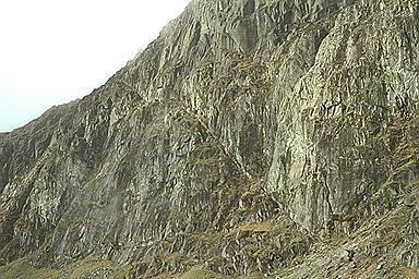 Pavey Ark - Jack's Rake from Below