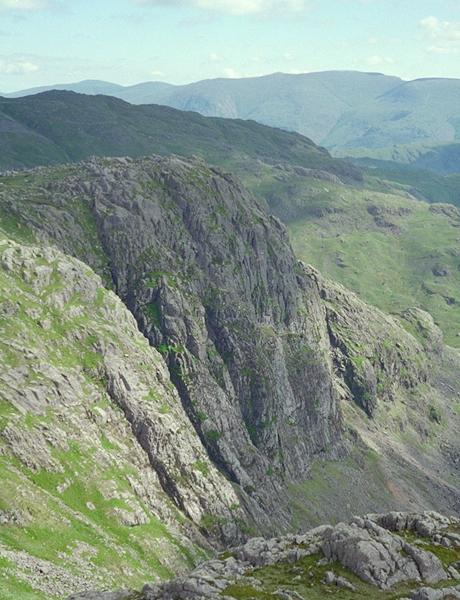 Pavey Ark - Rock Face