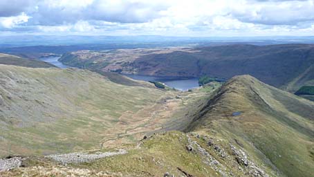 Long Stile and Rough Crag from High Street