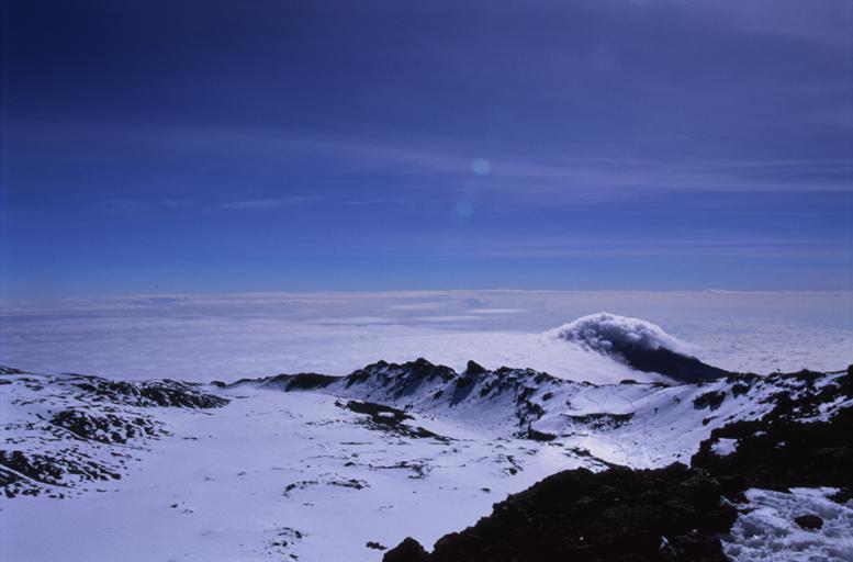 The Crater Rim from Kilimanjaro Summit