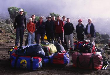 Expedition Group at Barranco Camp