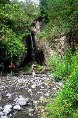 Waterfall at Momela