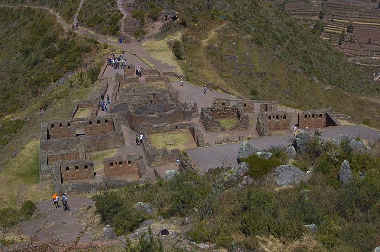 More Inca Buildings at Pisac