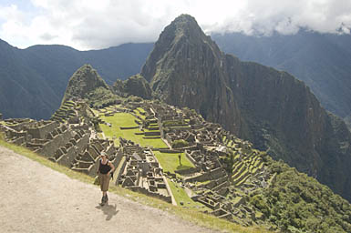 Machu Picchu from the Terraces