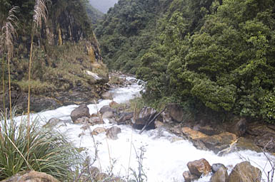 Rio Santa Teresa at Collpapampa
