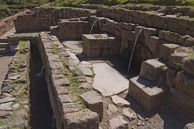 Water Channels at Pisac